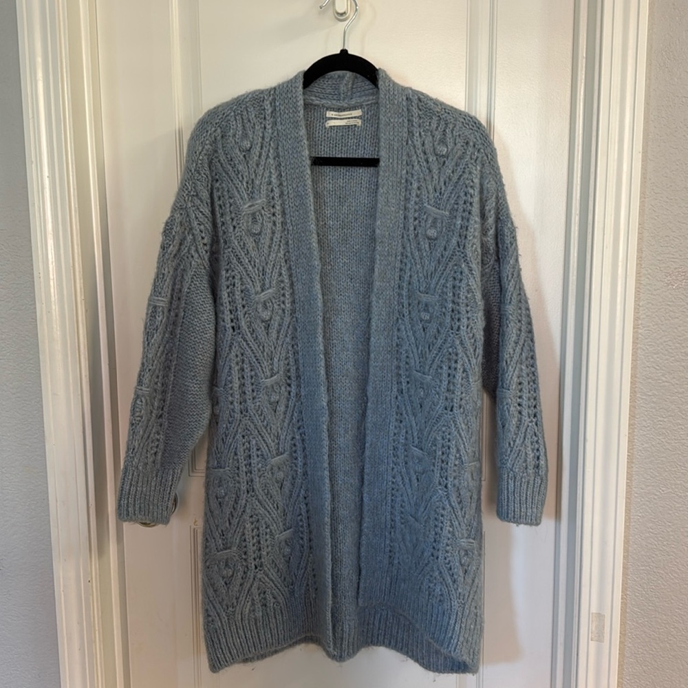 Anthropologie Nuria Textured Cardigan